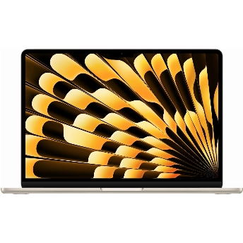  Ноутбук Apple MacBook Air 13" (M3 8C, 10C) MXCU3, 16/512 ГБ, Starlight, "сияющая звезда"