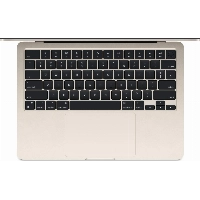  Ноутбук Apple MacBook Air 13" (M3 8C, 10C) MXCU3, 16/512 ГБ, Starlight, "сияющая звезда"