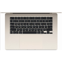 Ноутбук Apple MacBook Air 15" (M2 8C, 10C) MRYT3, 8/512 ГБ, Starlight, "сияющая звезда"