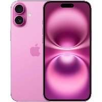 Смартфон Apple iPhone 16 Plus 256 GB, Dual SIM (eSIM), Pink