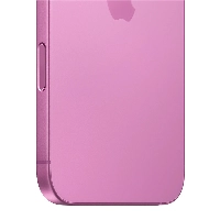 Смартфон Apple iPhone 16 128 GB, Dual: nano SIM + eSIM, Pink