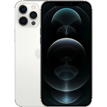 Смартфон Apple iPhone 12 Pro Max 128 ГБ, Dual: nano SIM + eSIM, Silver, серебристый 