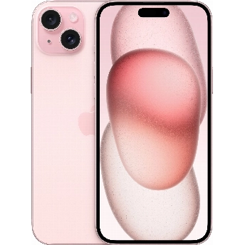 Смартфон Apple iPhone 15 256 ГБ, Dual SIM (eSIM), Pink, розовый