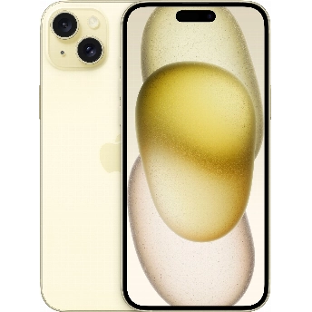 Смартфон Apple iPhone 15 Plus 128 ГБ, Dual SIM (nano SIM), Yellow, желтый