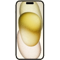 Смартфон Apple iPhone 15 256 ГБ, Dual SIM (nano SIM), Yellow, желтый