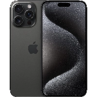 Смартфон Apple iPhone 15 Pro Max 256 ГБ, Dual: nano SIM + eSIM, Black titanium, черный титан