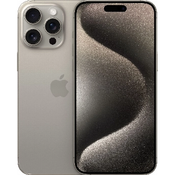 Смартфон Apple iPhone 15 Pro Max 512 ГБ, Dual: nano SIM + eSIM, серый титан