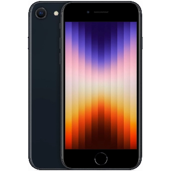 Смартфон Apple iPhone SE 2022 128 ГБ, Black, черный