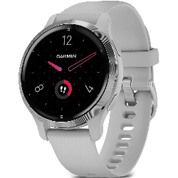 Умные часы Garmin Venu 2S  Bezel with Mist Gray Case and Silicone Band, Silver, серебристый