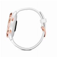 Умные часы Garmin Venu 2S Rose  Bezel with White Case and Silicone Band, Gold, золотистый