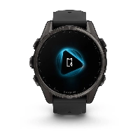 Умные часы Garmin Fenix 8, Amoled Sapphire, 47 мм, 0100290421, Carbon/Gray