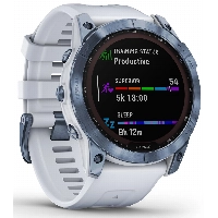 Умные часы Garmin Fenix 7, Sapphire Solar 47 мм, 0100254025, Mineral Blue