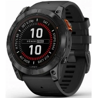 Умные часы Garmin Fenix 7X Pro, Solar Black 0100277801