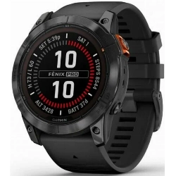 Умные часы Garmin Fenix 7X Pro, Solar Black 0100277801