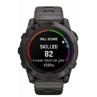 Умные часы Garmin Fenix 7X Pro, Sapphire Solar, Gray, 0100277830