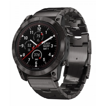 Умные часы Garmin Fenix 7X Pro, Sapphire Solar, Gray, 0100277830
