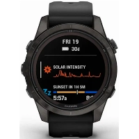 Умные часы Garmin Fenix 7X Pro, Sapphire Solar Black Band 0100277811