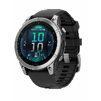 Умные часы Garmin Fenix E AMOLED, 47 mm, 0100302500, Black/Gray