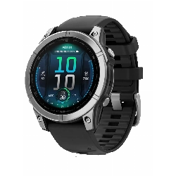 Умные часы Garmin Fenix E AMOLED, 47 mm, 0100302500, Black/Gray