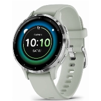 Умные часы Garmin Venu 3S silver stainless, Sage Grey