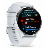 Умные часы Garmin VENU 3S, White/Silver