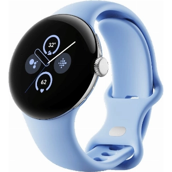 Умные часы Google Pixel Watch 2, 41мм, Polished /Bay, Silver, серебристый