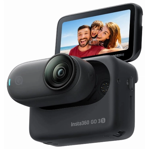 Экшн-камера Insta360 GO 3S 128Gb, Midnight Black купить в Санкт-Петербурге. Цена, отзывы, доставка | Smartretail