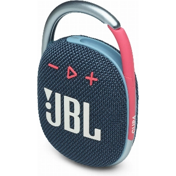 Портативная акустика JBL Clip 4, голубой/розовый