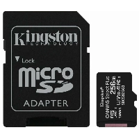 Карта памяти Kingston Canvas Select Plus microSDXC 256 ГБ, SDCS2/256Gb