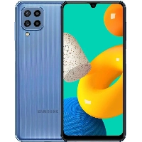 Смартфон Samsung Galaxy M32 6/128 GB, Light, Blue, синий