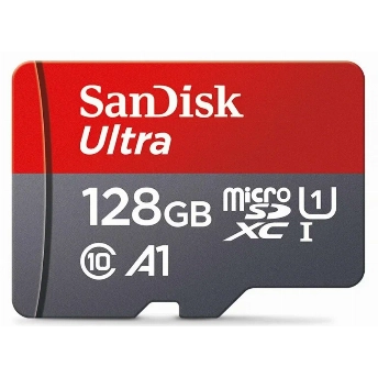 Карта памяти SanDisk microSDXC 128 ГБ, SDSQQVR-128G-AN6IA