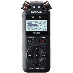 Портативный рекордер диктофон Tascam-DR-05X, Black