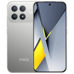 Смартфон Xiaomi Poco F8 Pro 12/256 Гб, Silver, серебристый