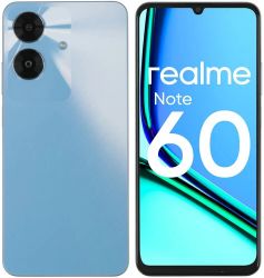 Смартфон Realme Note 60, 6/128 GB, Blue, голубой