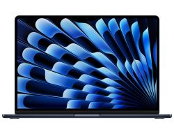 Ноутбук Apple MacBook Air 15 (M4 10C, 10C) MC6L4, 24/512 GB, Midnight, темная ночь