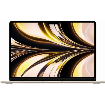 Ноутбук Apple MacBook Air 13" (M2 8C) MLY23, 8/512 ГБ, Starlight, "сияющая звезда"