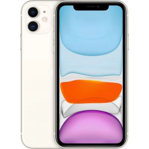 Смартфон Apple iPhone 11 64 ГБ, Dual: nano SIM + eSIM, White, белый