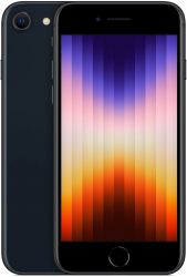 Смартфон Apple iPhone SE 2022 128 ГБ, Black, черный